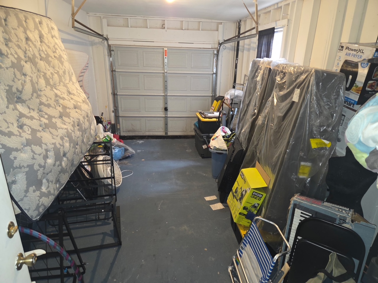 Garage cleanout — after